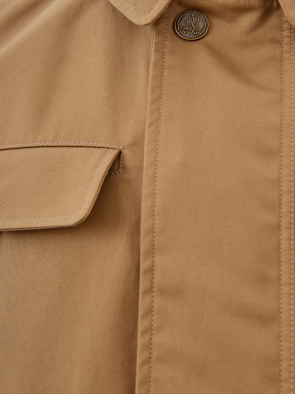 Sealup Exquisite Saharan Beige Cotton Jacket