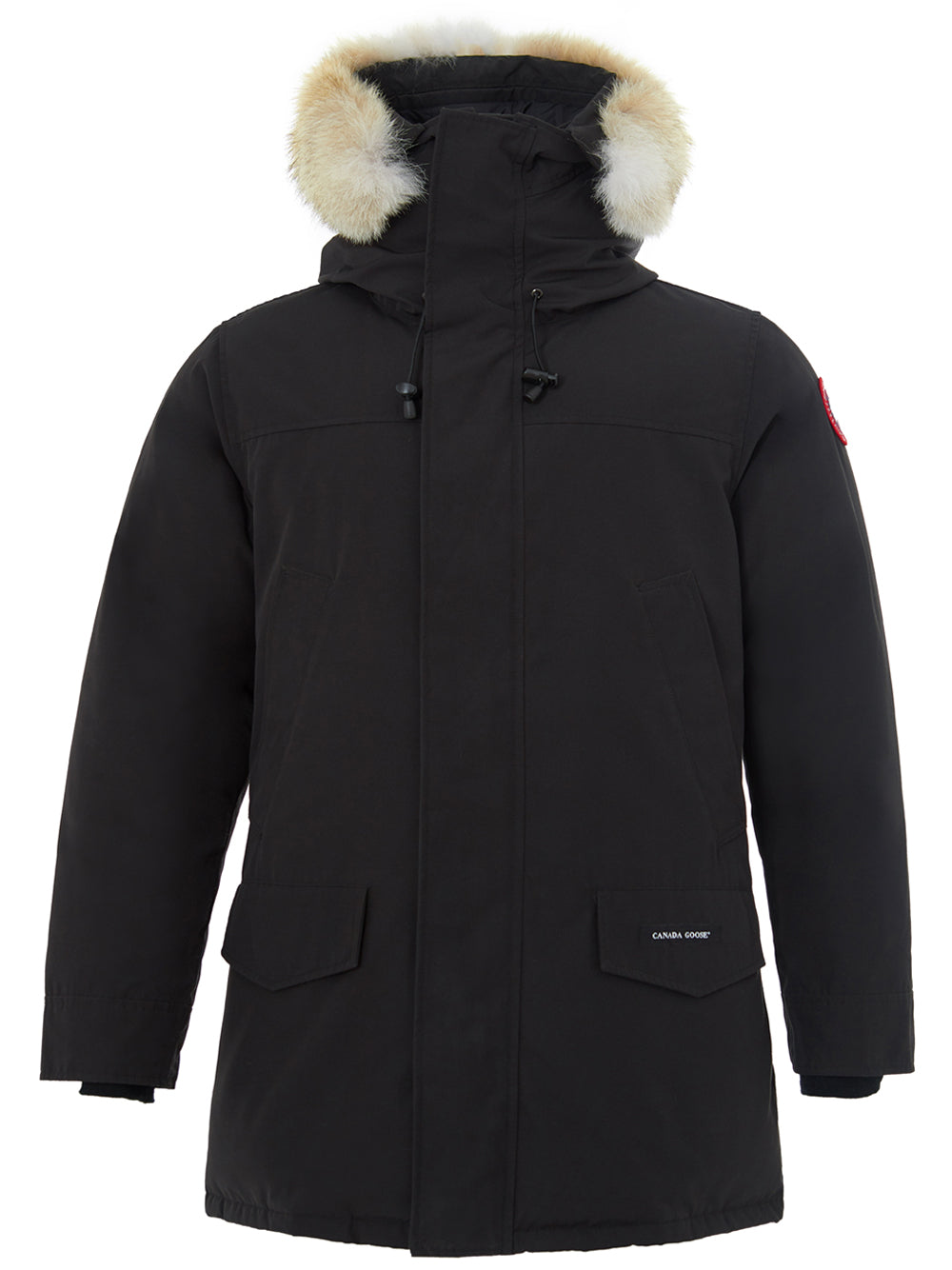 Canada Goose Elegant Quilted Hooded Fur Parka