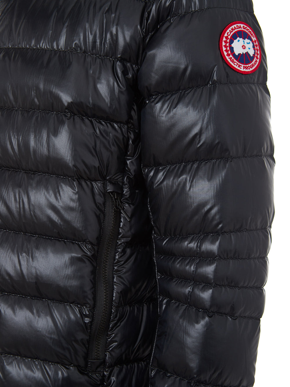 Canada Goose Elegant Black Quilted Lightweight Jacket