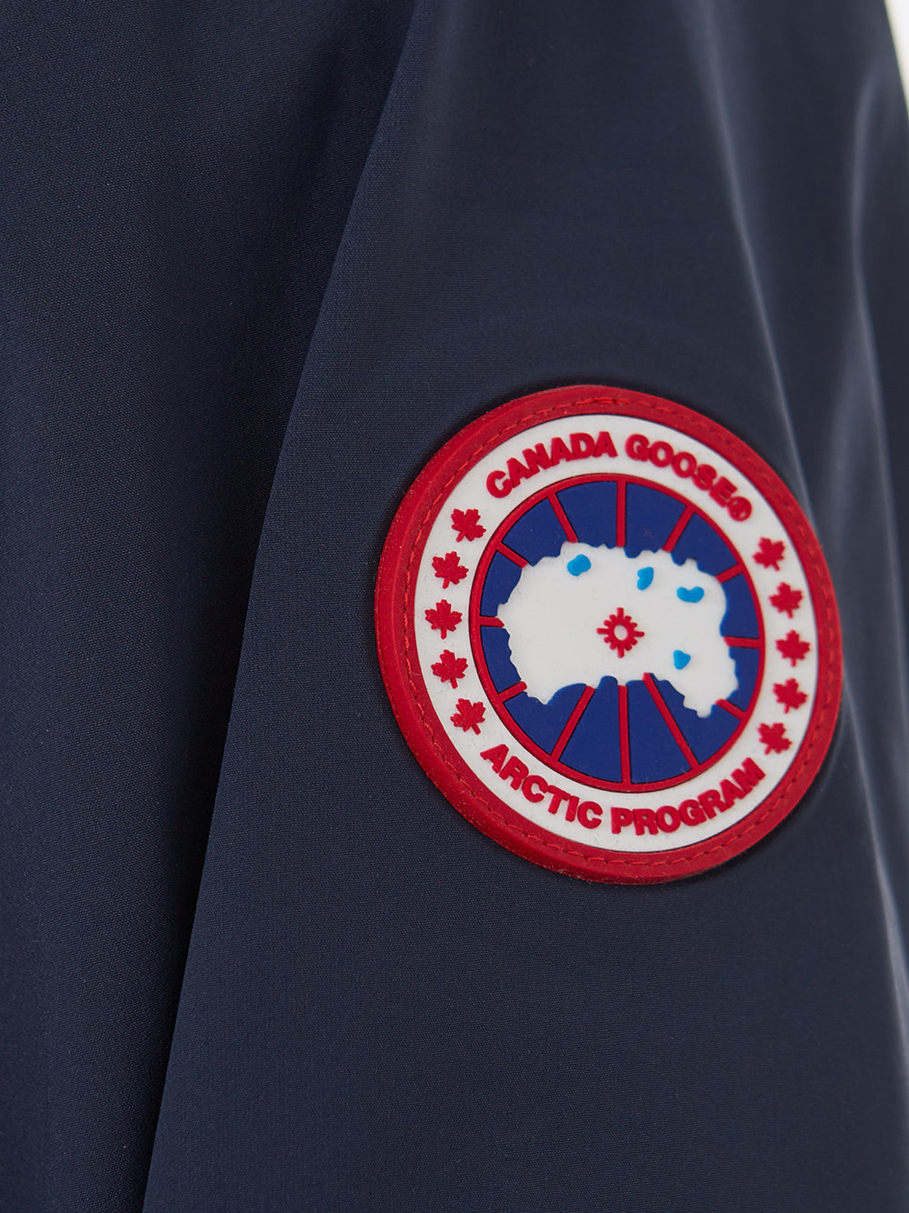 Canada Goose Elegant Waterproof Blue 'Nanaimo' Raincoat