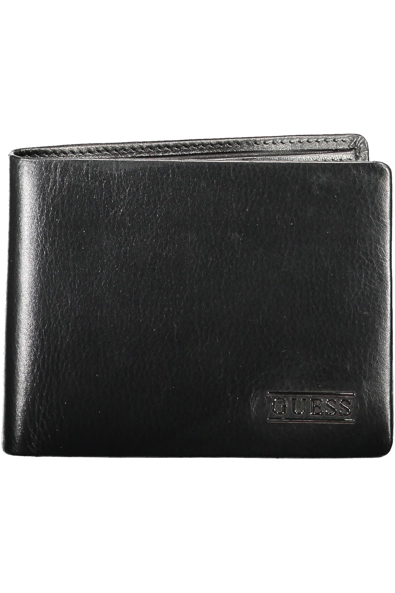 Guess Jeans Elegant Black Leather Men's Wallet