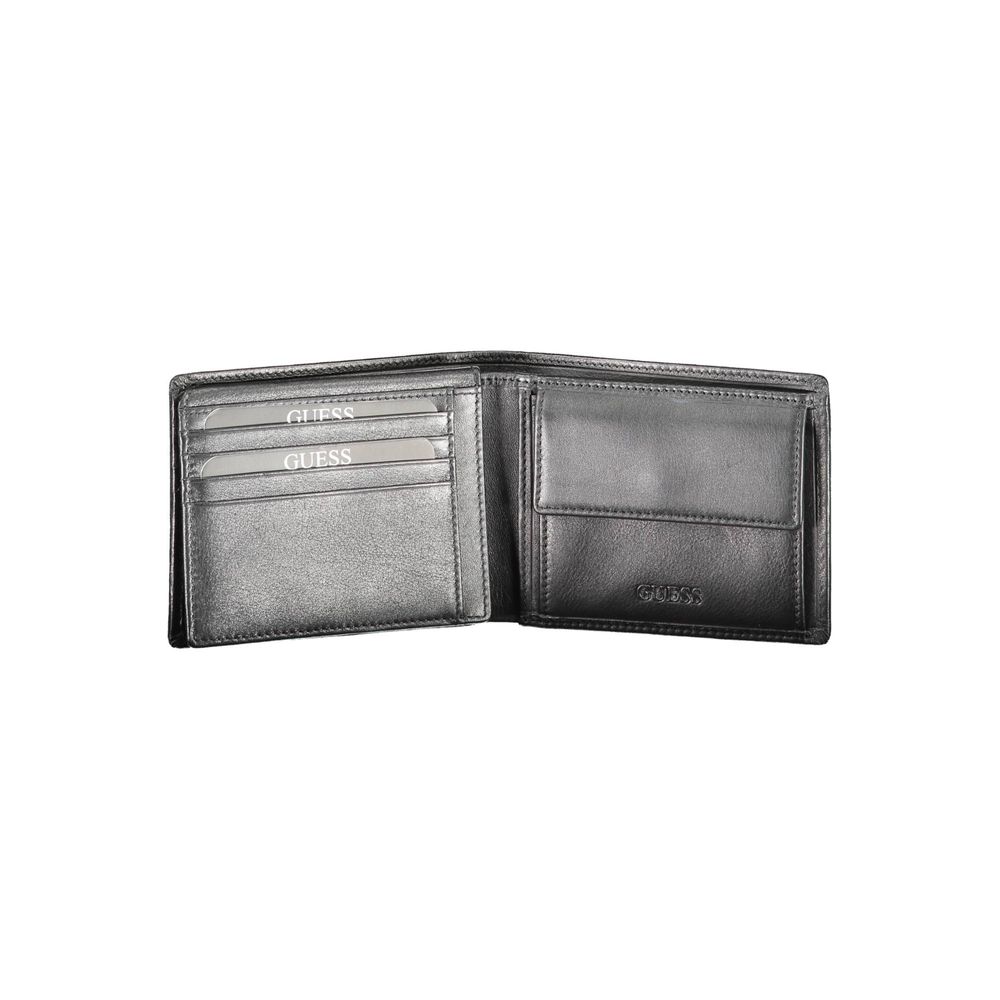 Guess Jeans Classic Black Leather Men's Wallet