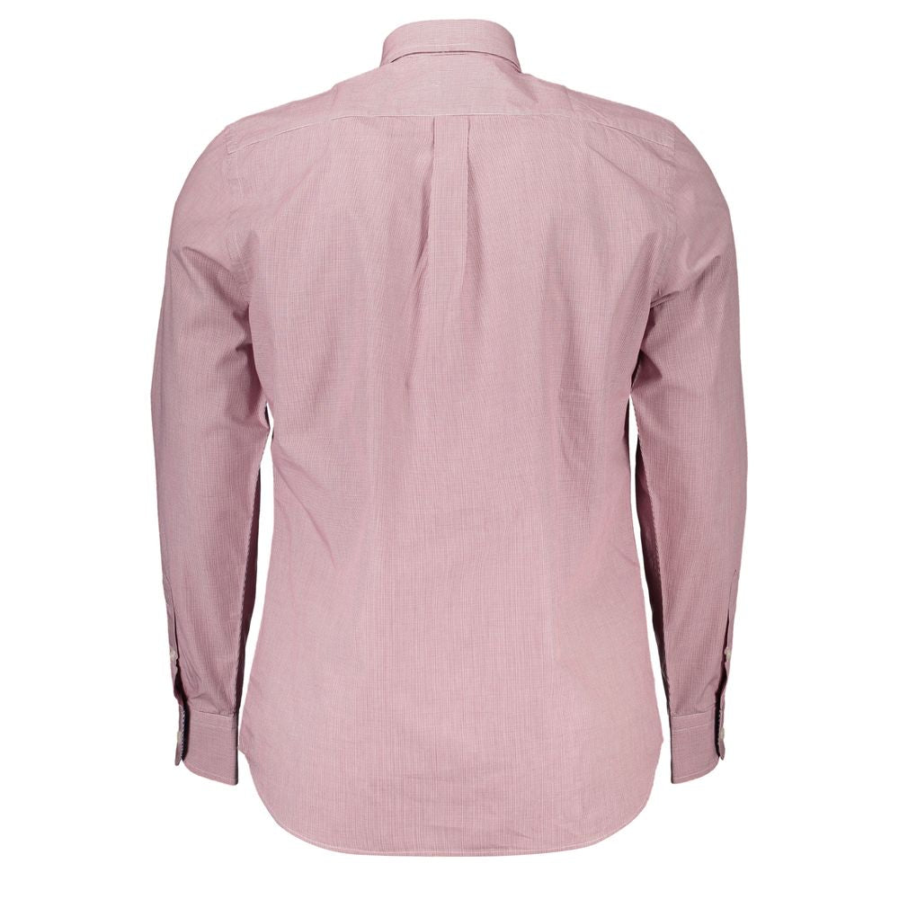 Harmont & Blaine Elegant Pink Long Sleeve Cotton Shirt