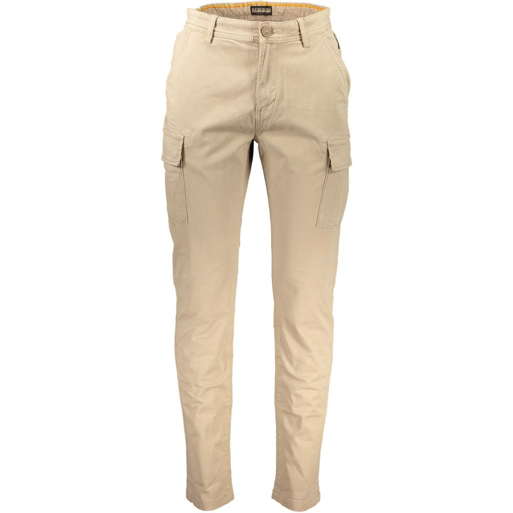 Napapijri Chic Beige Four-Pocket Trousers