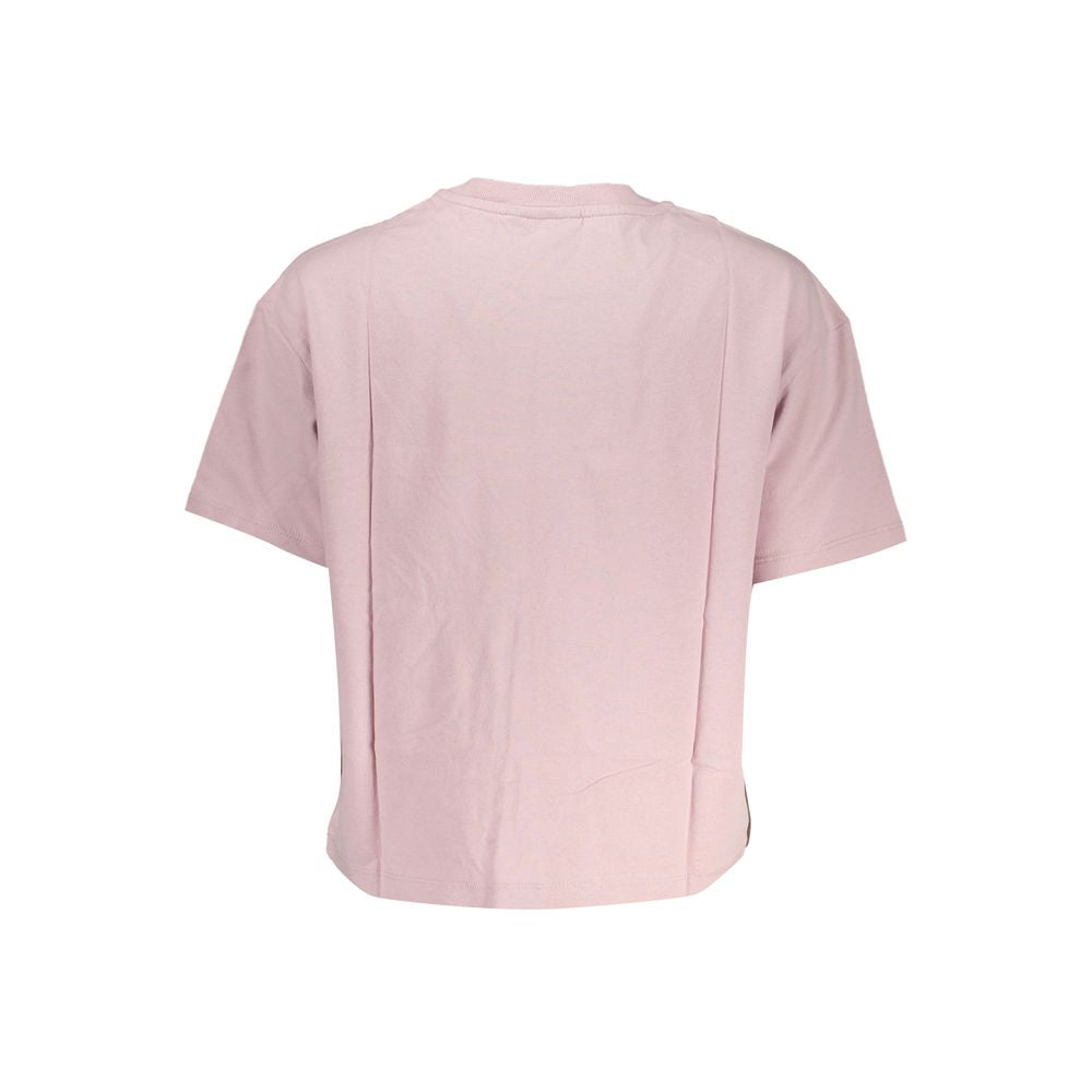 Napapijri Chic Pink Short Sleeve Round Neck Tee