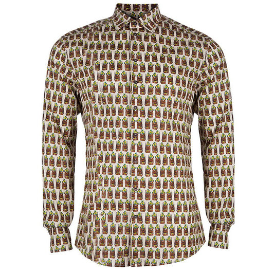 Dolce & Gabbana Elegant Multicolor Cotton Blend Shirt