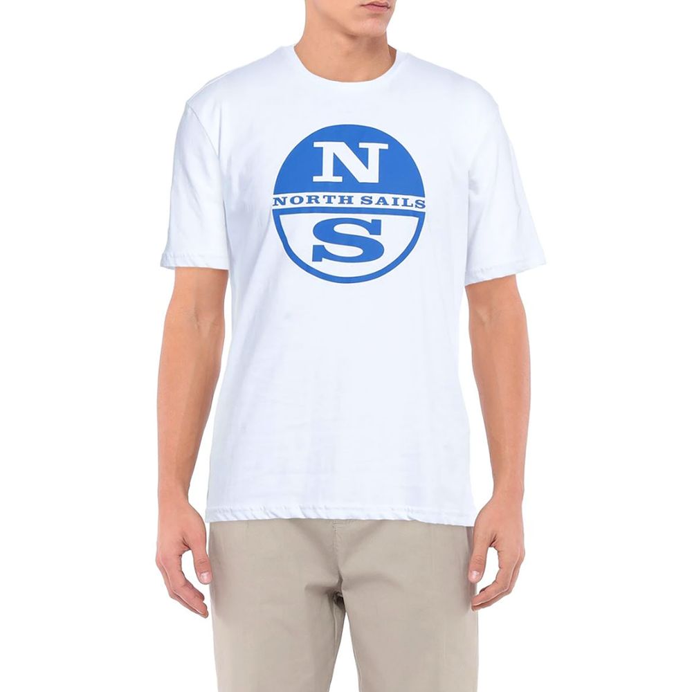 North Sails White Cotton T-Shirt