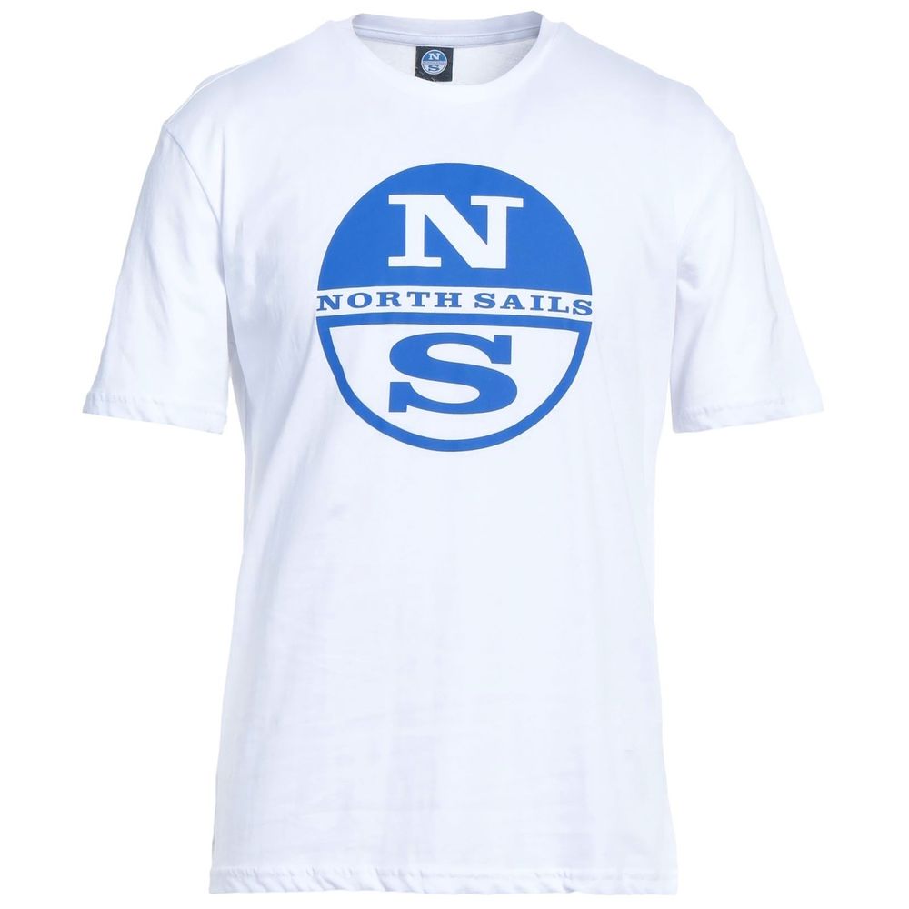 North Sails White Cotton T-Shirt