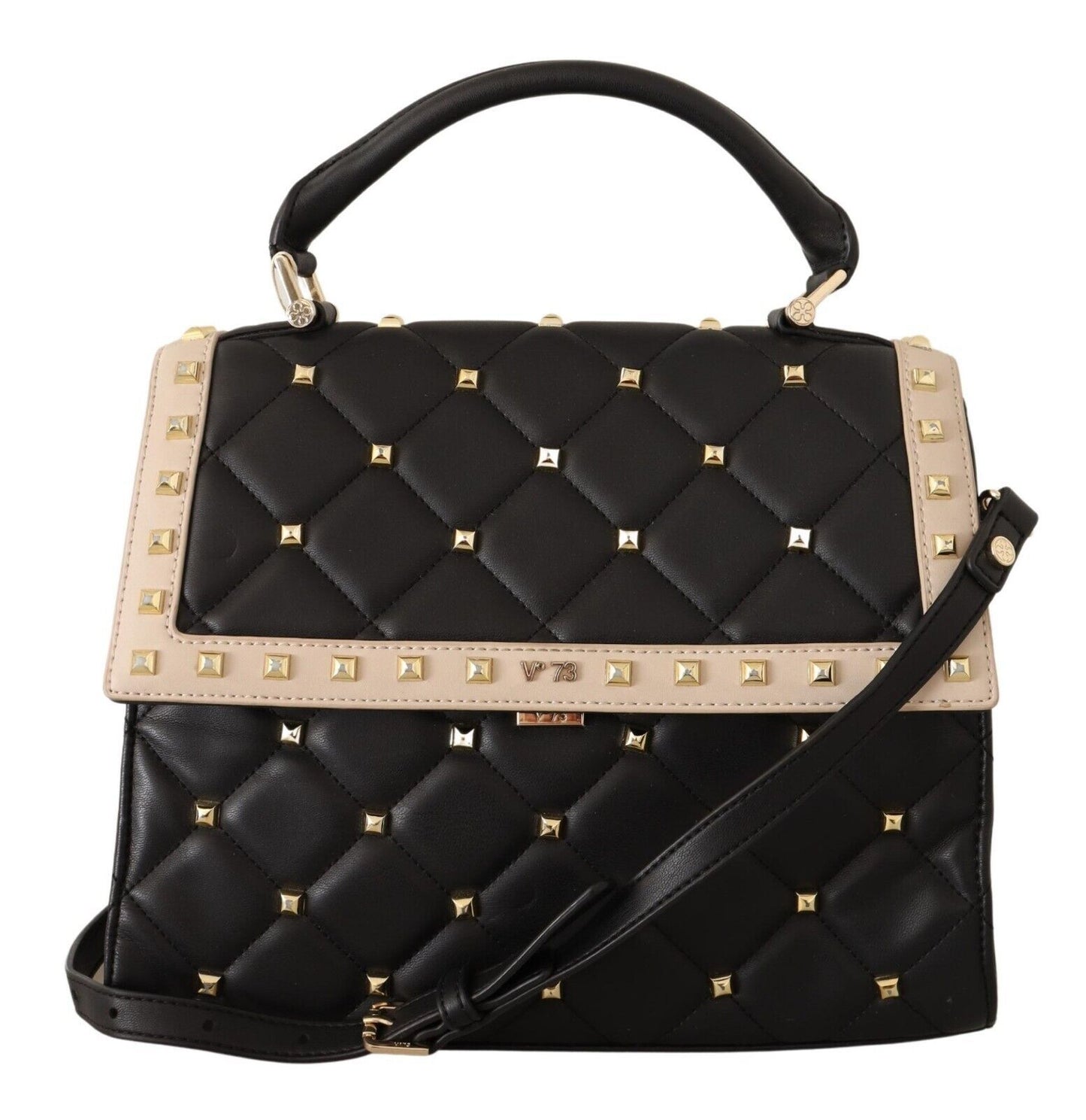 Elegant Studded Leather Crossbody Bag