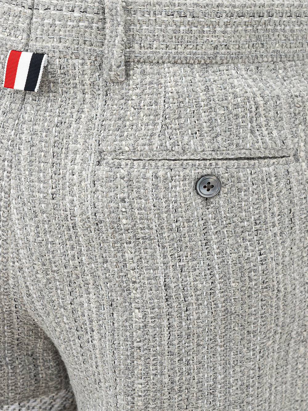 Thom Browne Elegant Striped Wool Trousers