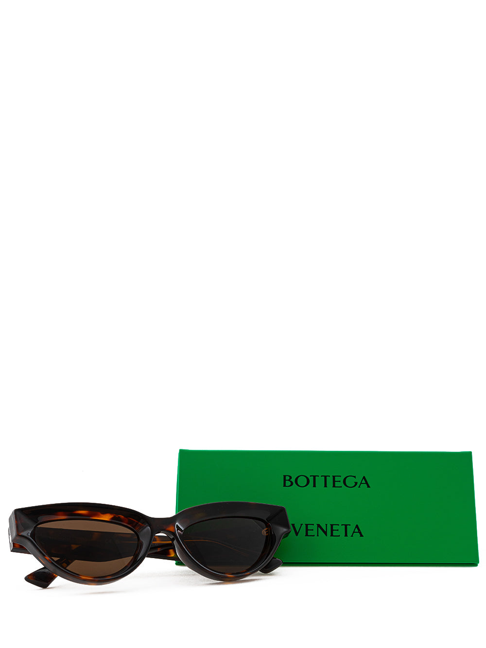 Bottega Veneta Elegant Tortoise-Shell Sunglasses