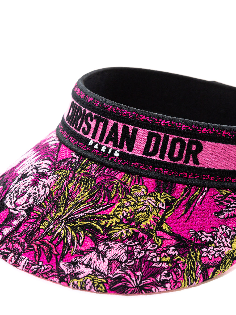 Dior Chic Fucsia Printed Cotton Smash Hat