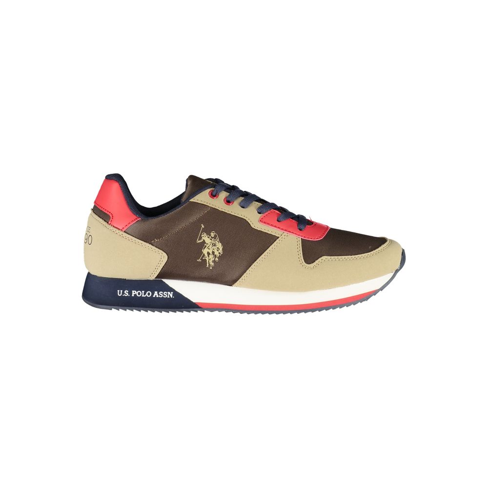 U.S. POLO ASSN. Classic Brown Sneakers with Sporty Appeal