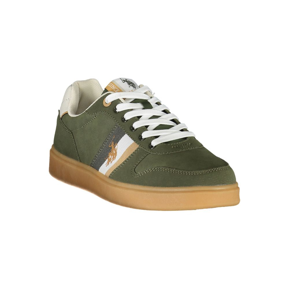 U.S. POLO ASSN. Emerald Contrast Lace-Up Sneakers