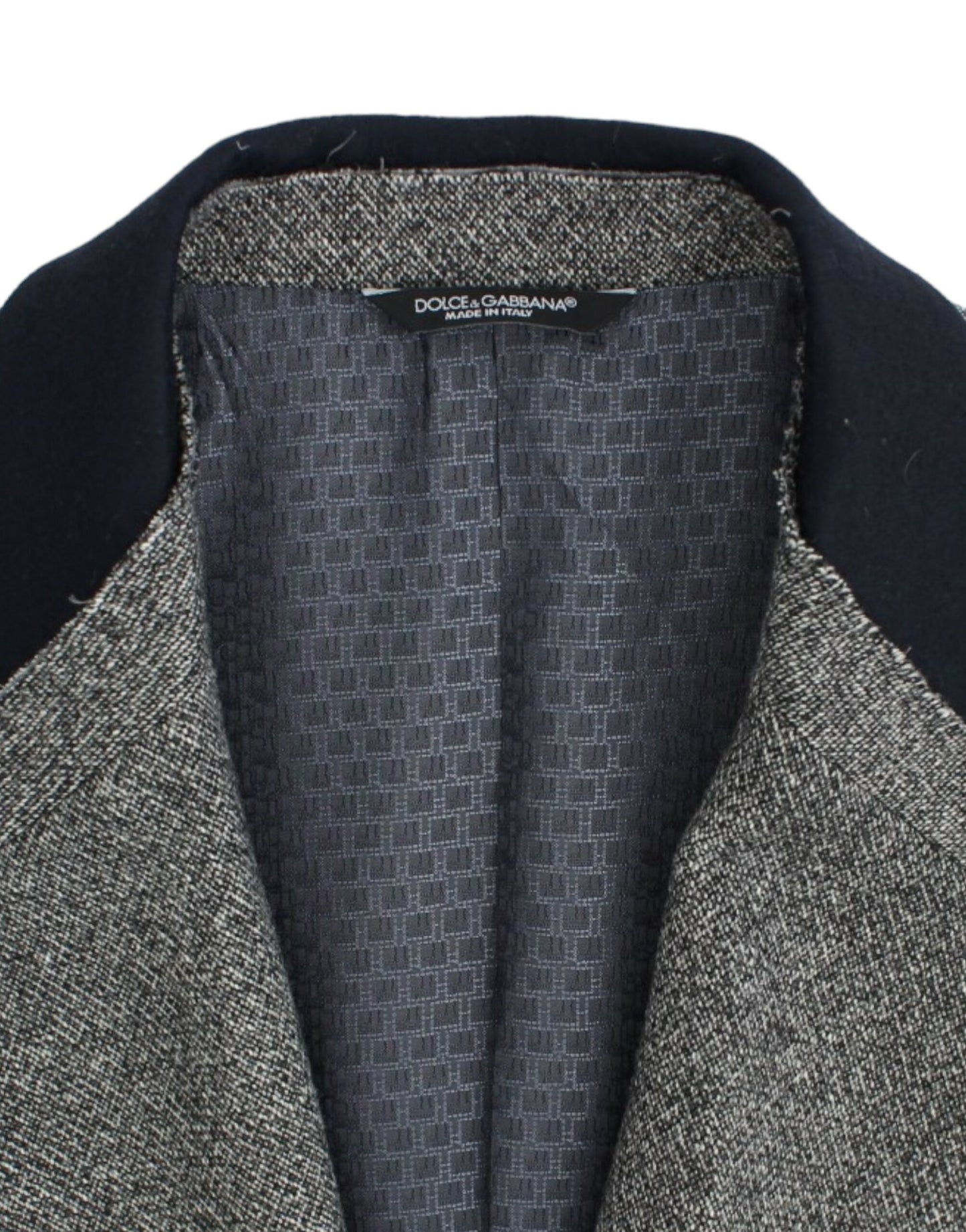 Dolce & Gabbana Gray wool double breasted blazer