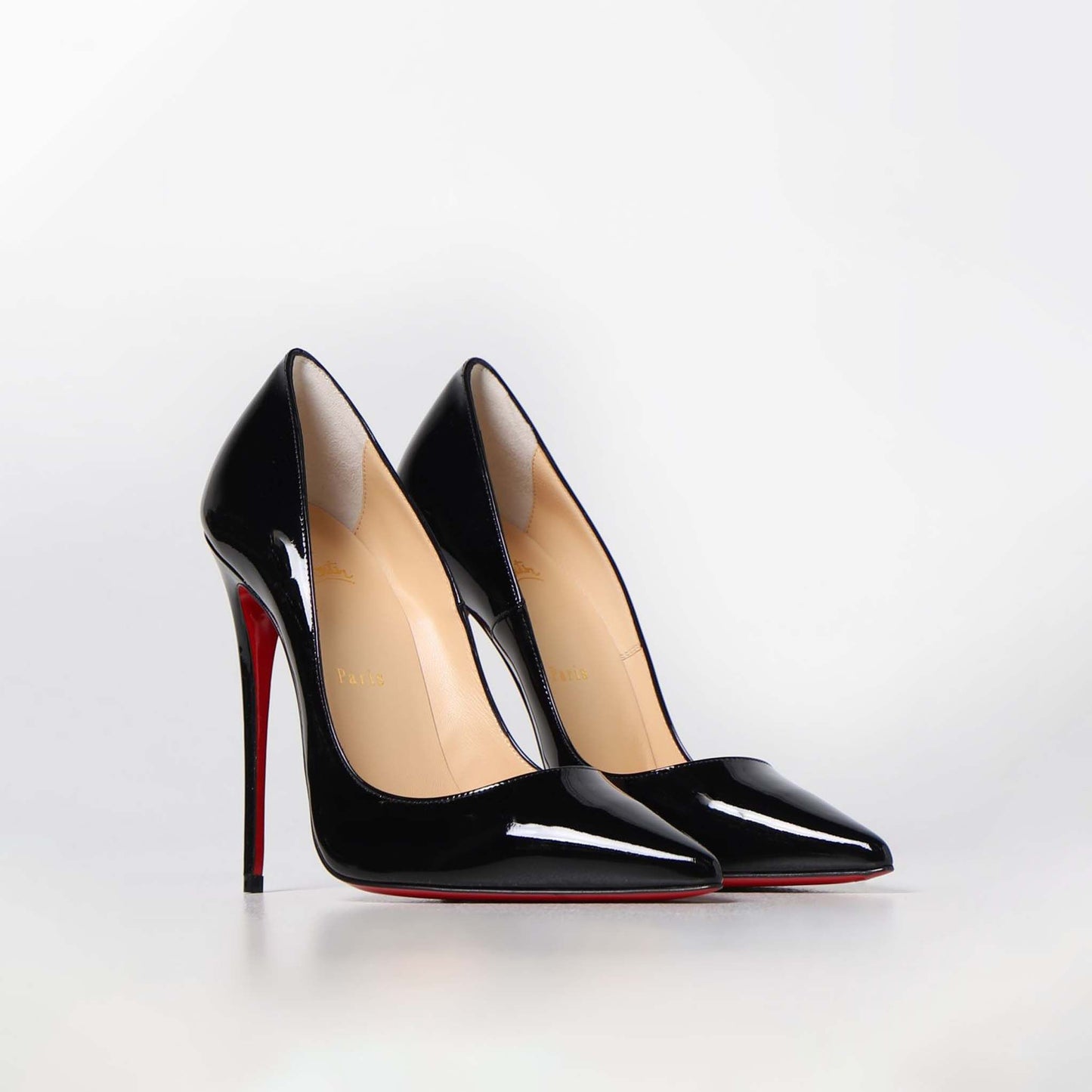 Christian Louboutin Exquisite Black Leather Pumps - Elevate Your Elegance