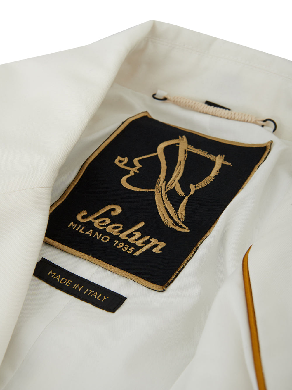 Sealup Elegant Marine Style Double Breasted Jacket