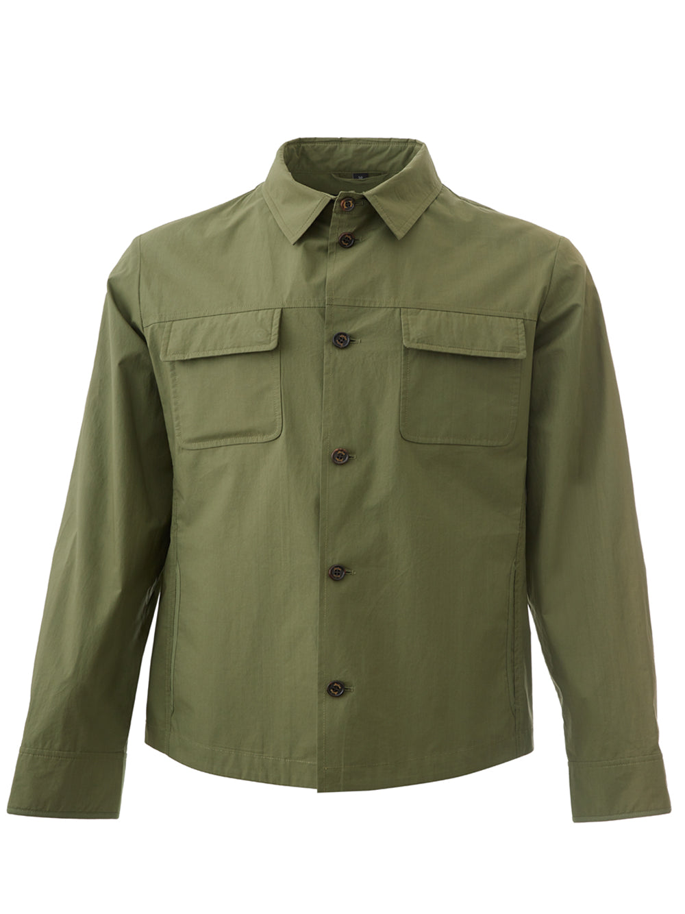 Sealup Elegant Green Cotton Saharan Jacket