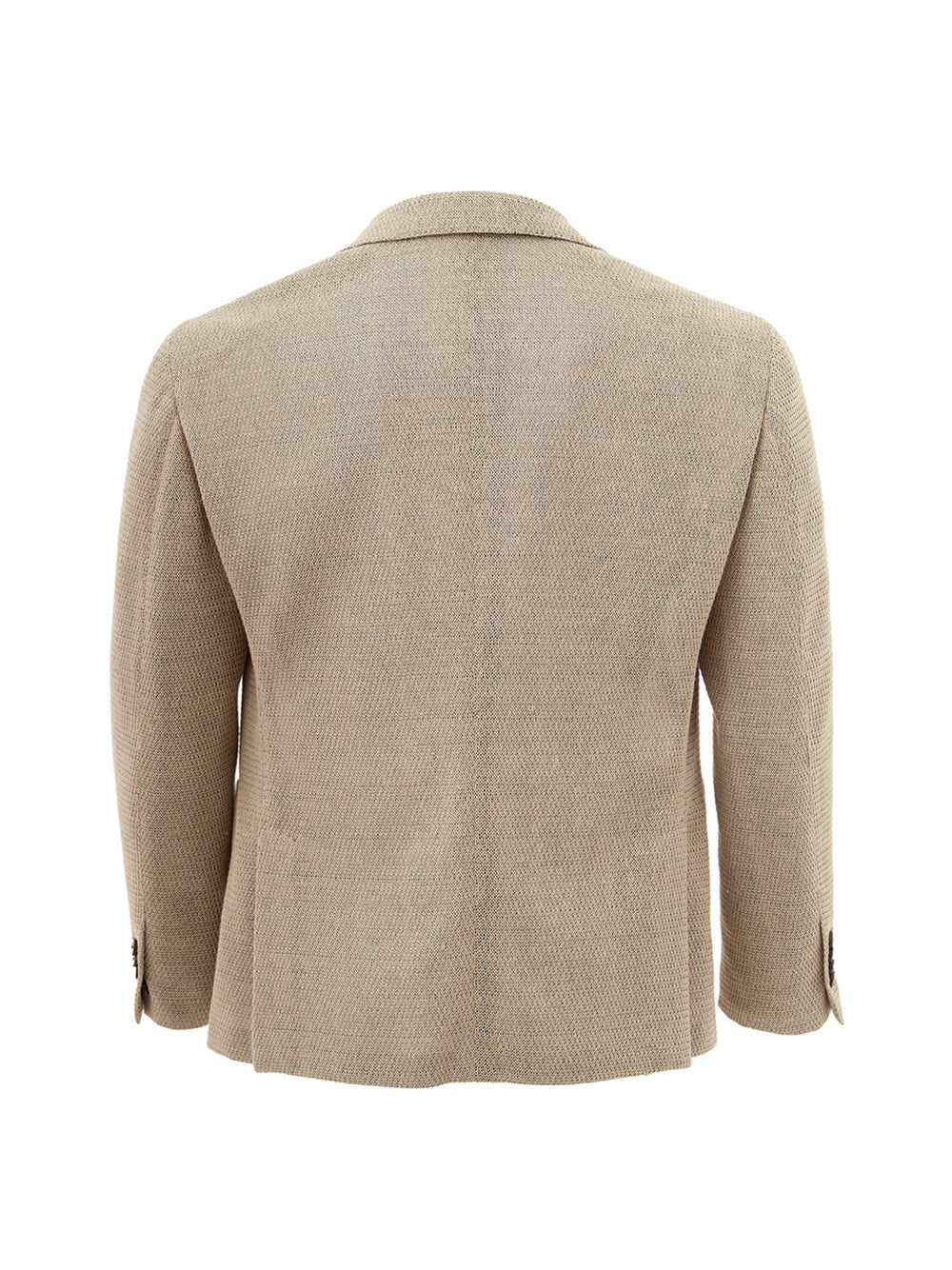 Lardini Timeless Beige Linen Deconstructed Jacket