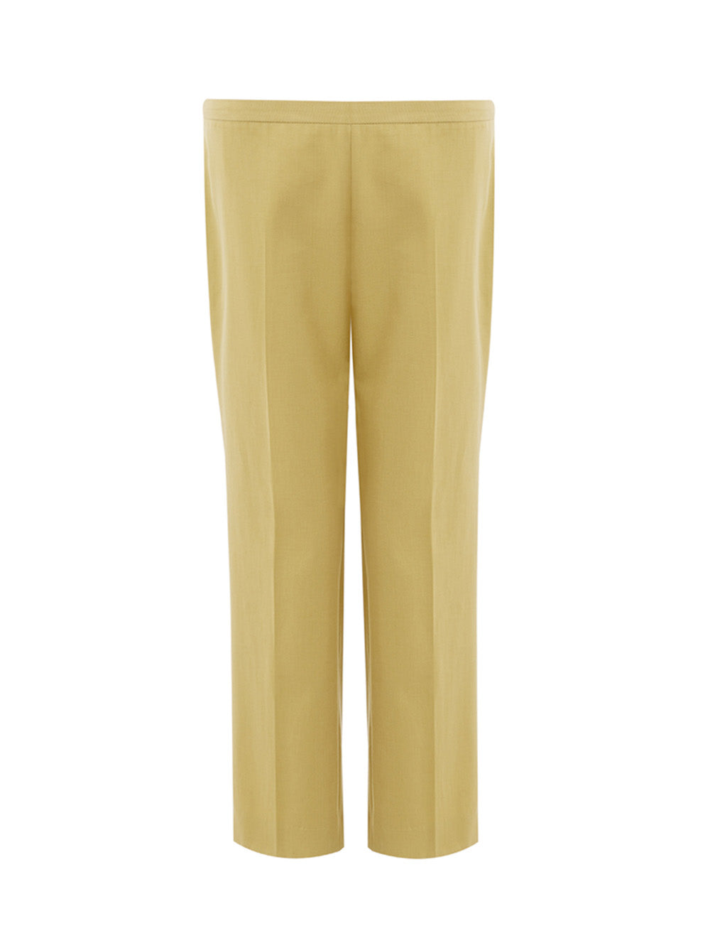 Lardini Chic Yellow Cotton Chino Trousers