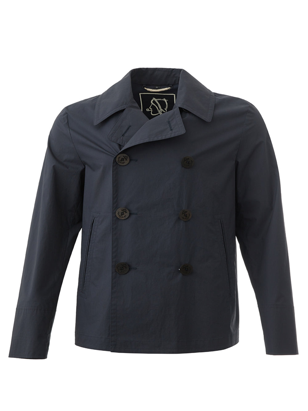 Sealup Elegant Marine-Inspired Double-Breasted Jacket