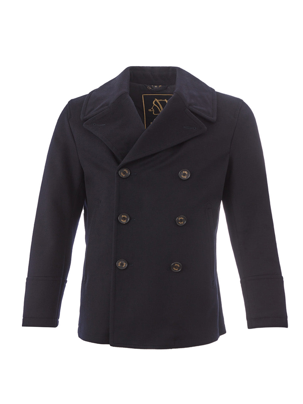 Sealup Elegant Cashmere Peacoat Double Breast Jacket