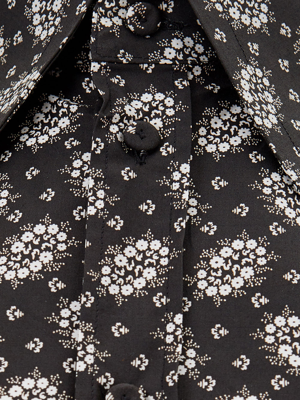 Dolce & Gabbana Chic Black Floral Cotton Shirt