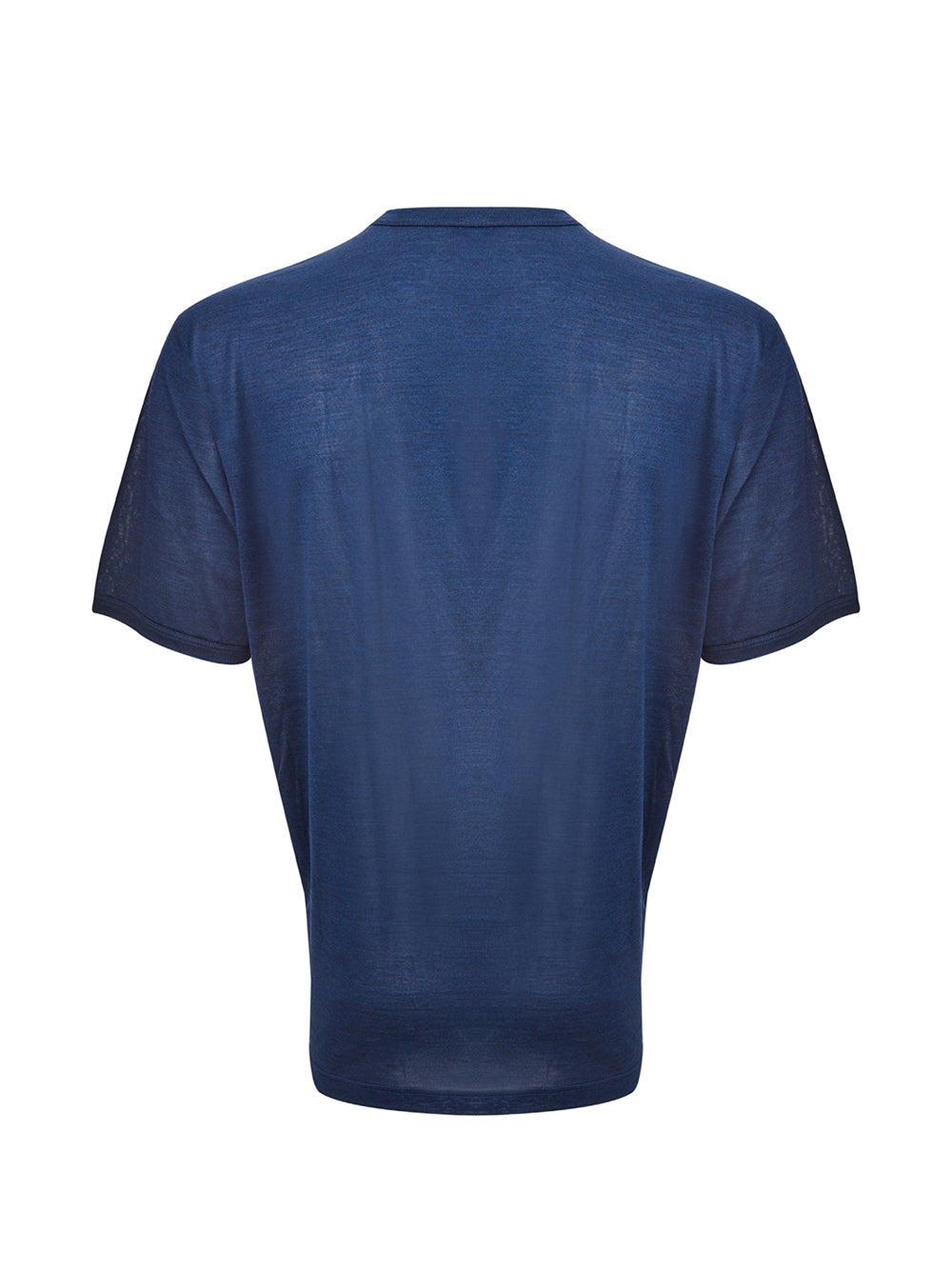 Dolce & Gabbana Elegant Blue Silk Men's T-Shirt