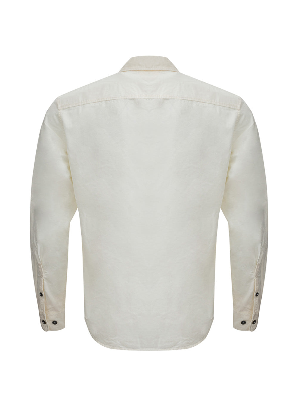 C.P. Company Chic White Cotton Overshirt for Men