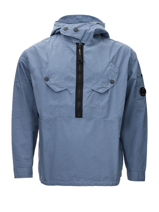 C.P. Company Debonair Half-Zipped Blue Jacket