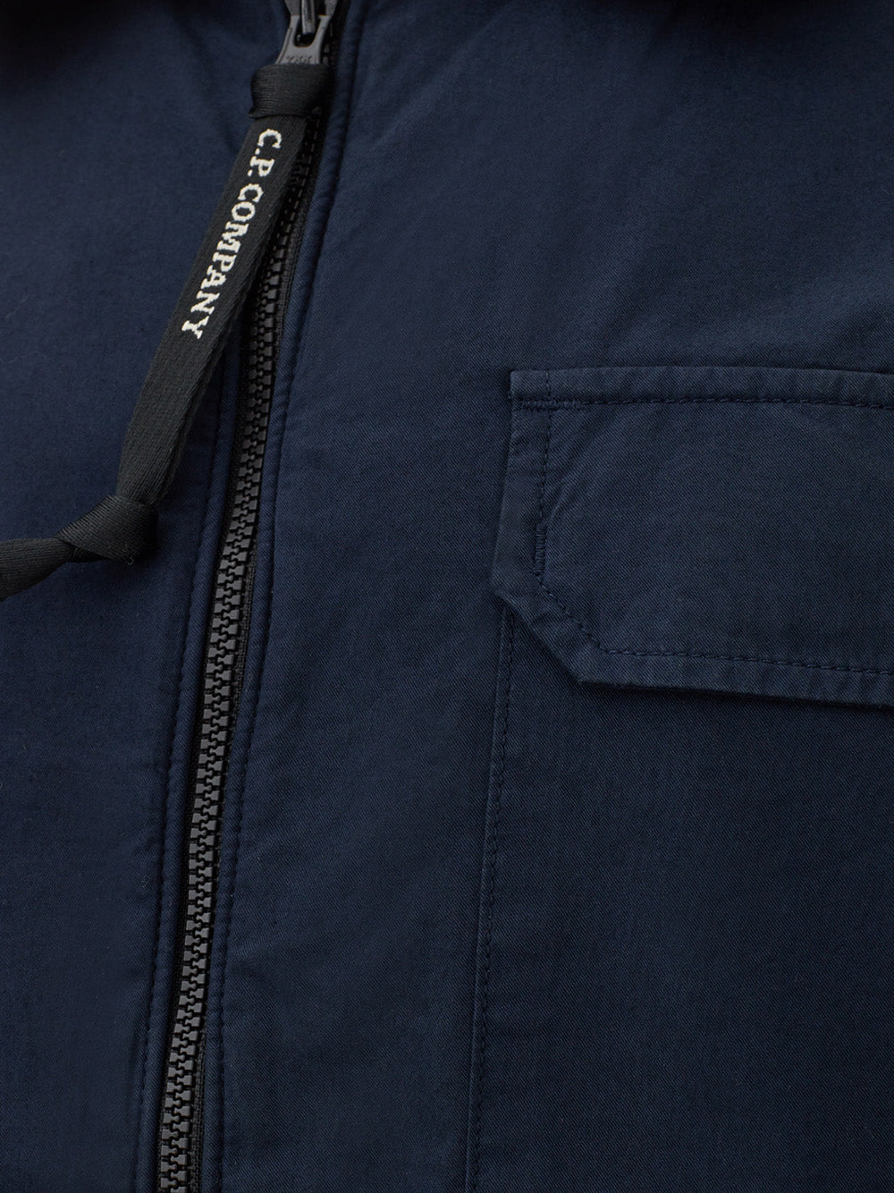 C.P. Company Sophisticated Blue Cotton Overshirt