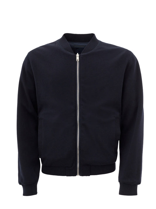 Dolce & Gabbana Reversible Cashmere Blend Bomber Jacket