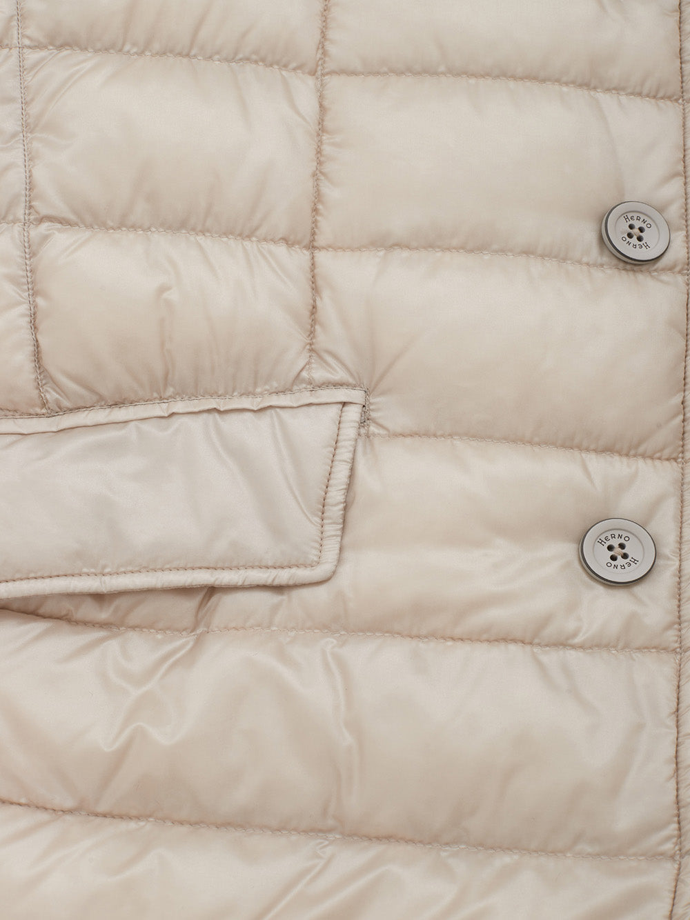 Herno Ivory Luxe Ultralight Quilted Jacket