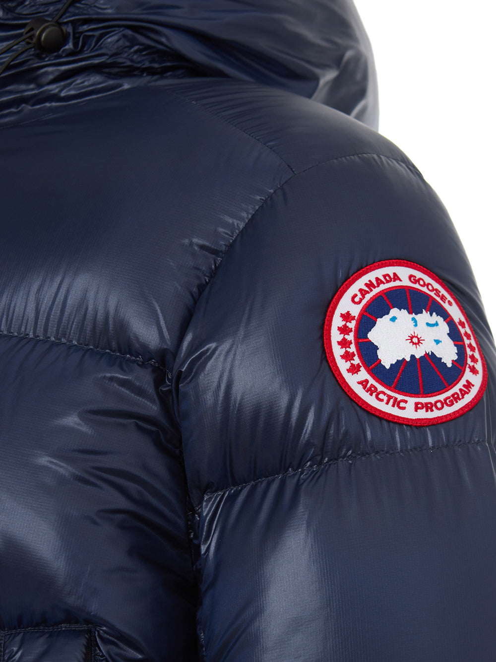 Canada Goose Quilted Crofton Puffer Jacket in Blue