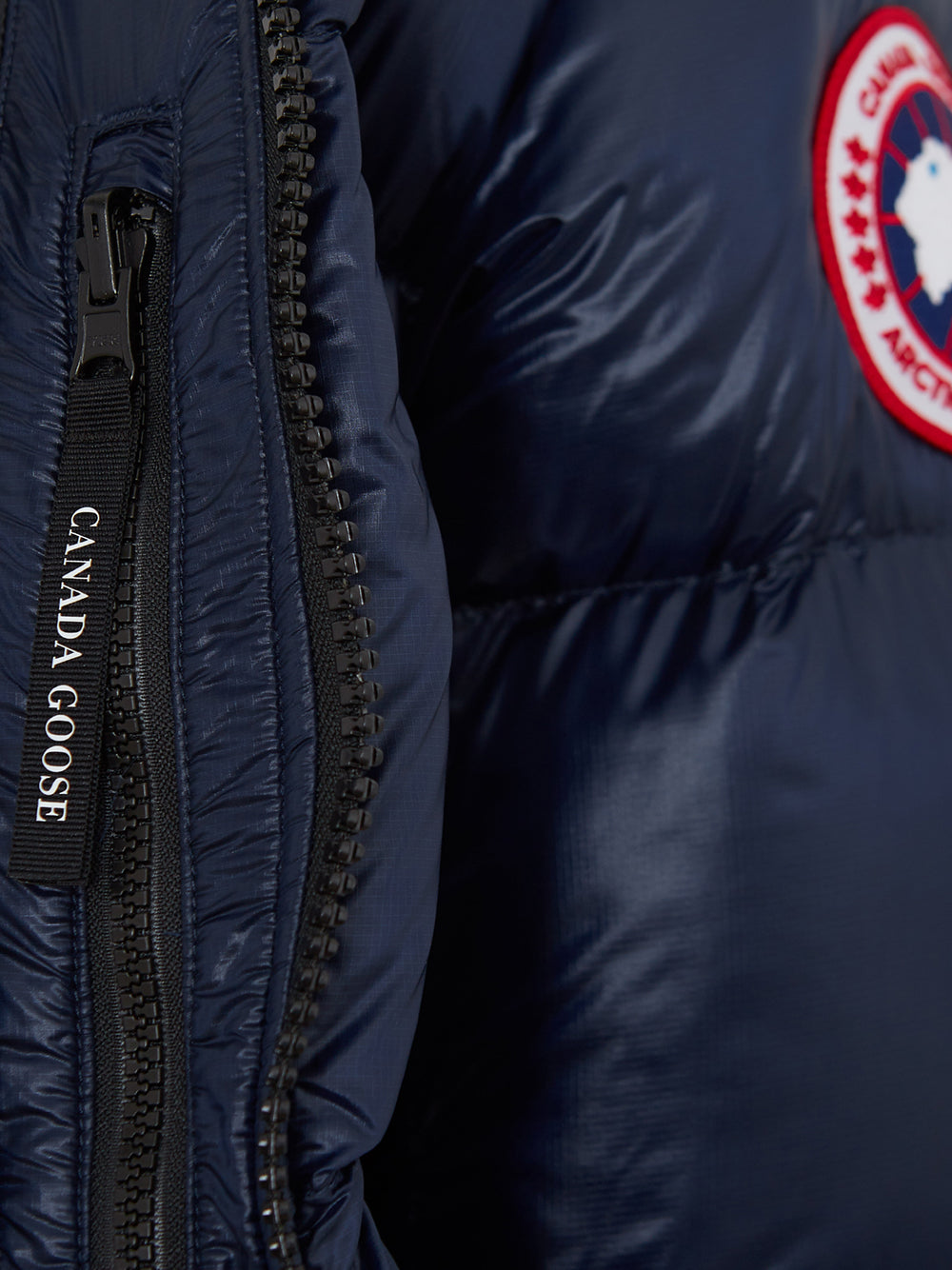 Canada Goose Quilted Crofton Puffer Jacket in Blue