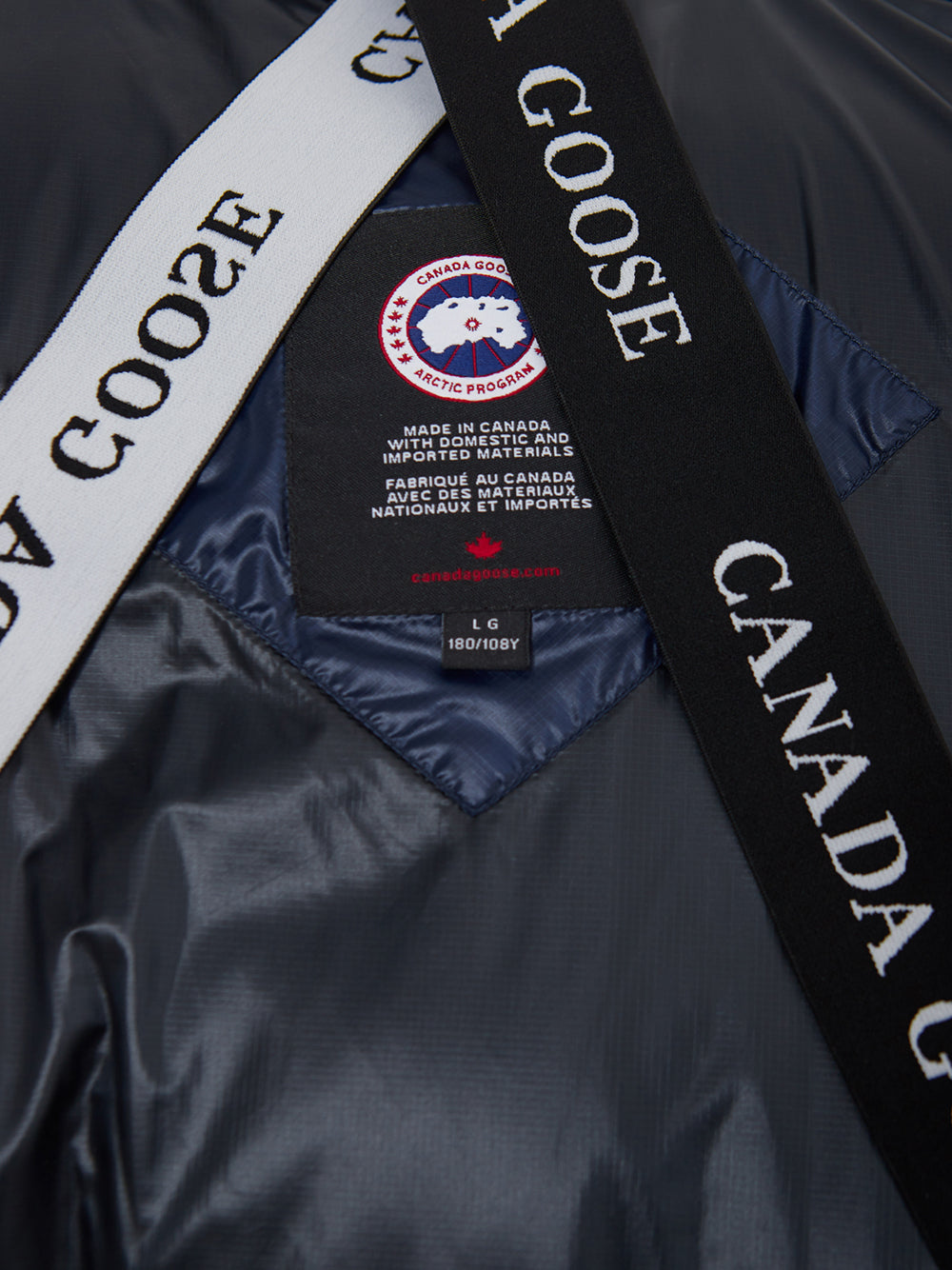 Canada Goose Quilted Crofton Puffer Jacket in Blue