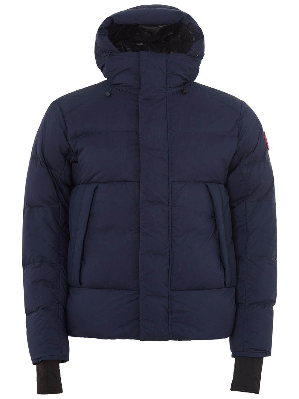 Canada Goose Quilted Blue Hooded Armstrong Jacket