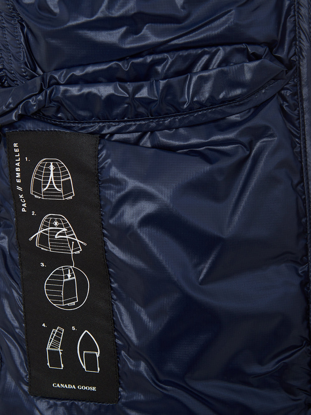 Canada Goose Quilted Blue Lightweight Crofton Jacket