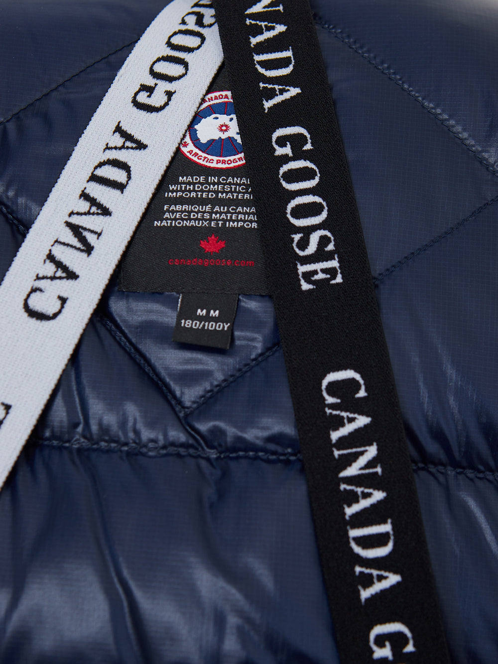 Canada Goose Quilted Blue Lightweight Crofton Jacket