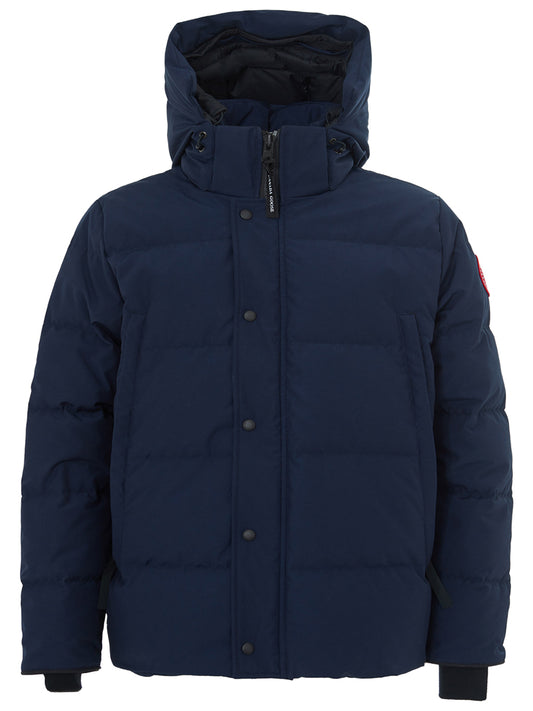 Canada Goose Elegant Blue Wyndham Parka Jacket