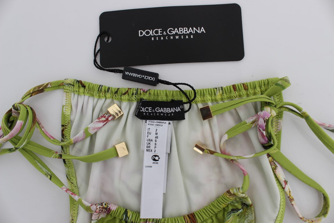 Dolce & Gabbana Floral Elegance Bikini Bottom