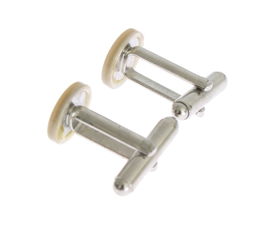 Dolce & Gabbana Elegant Silver Cufflinks for Men