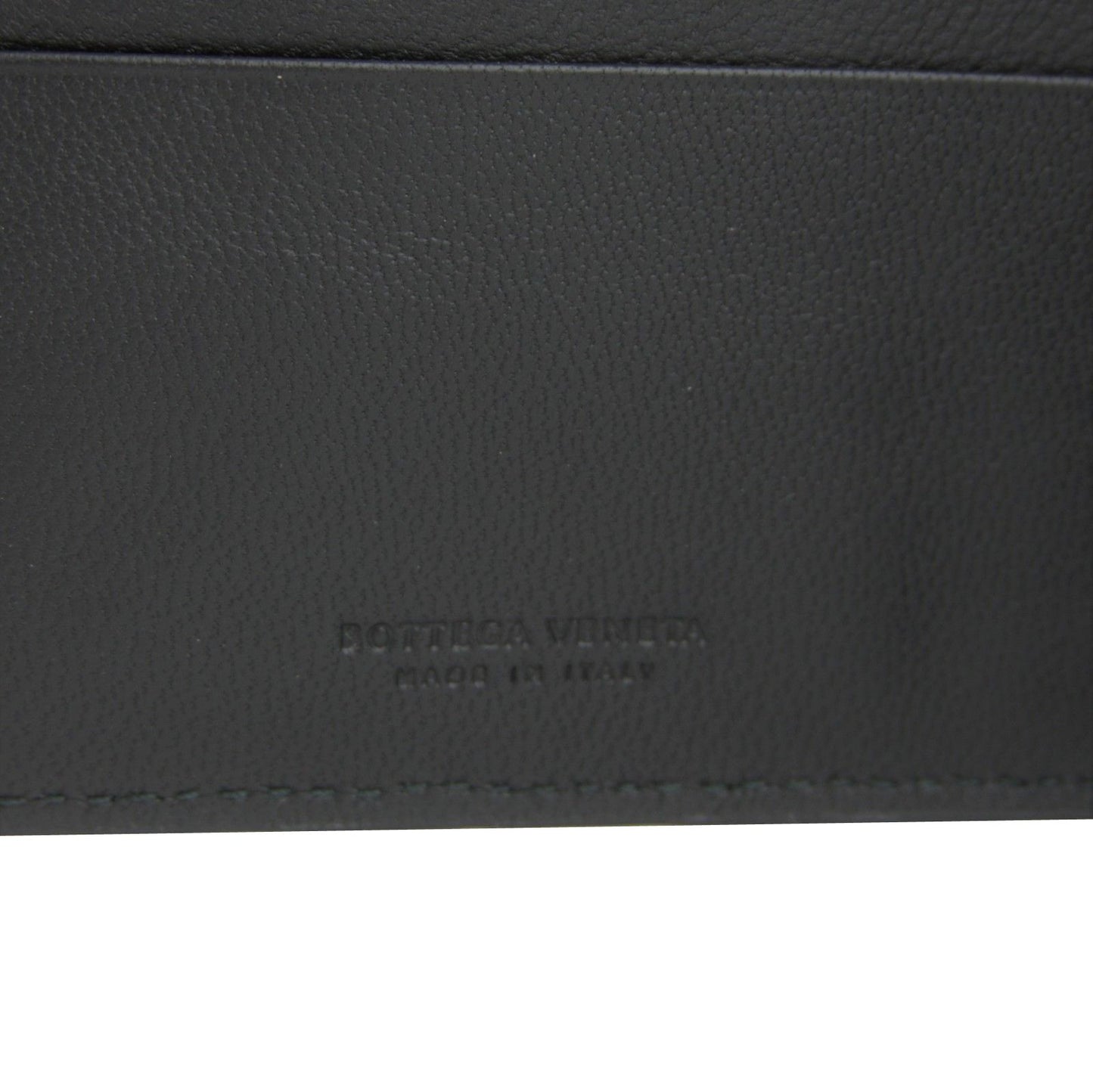 Bottega Veneta Bottega Veneta Men's Intercciaco Black Leather Intercciaco Woven Wallet