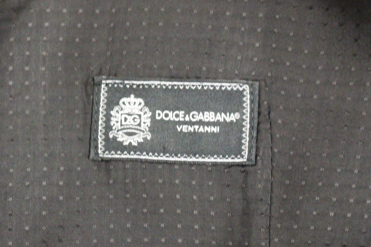 Dolce & Gabbana Elegant Dark Blue Wool Blend Dress Vest