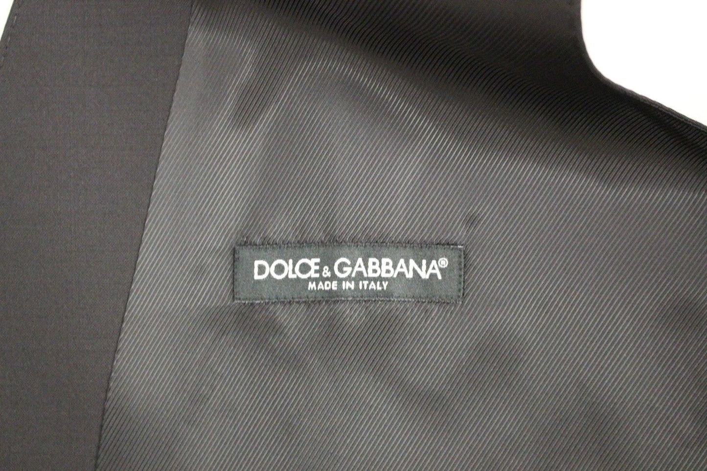 Dolce & Gabbana Elegant Blue Wool Stretch Dress Vest