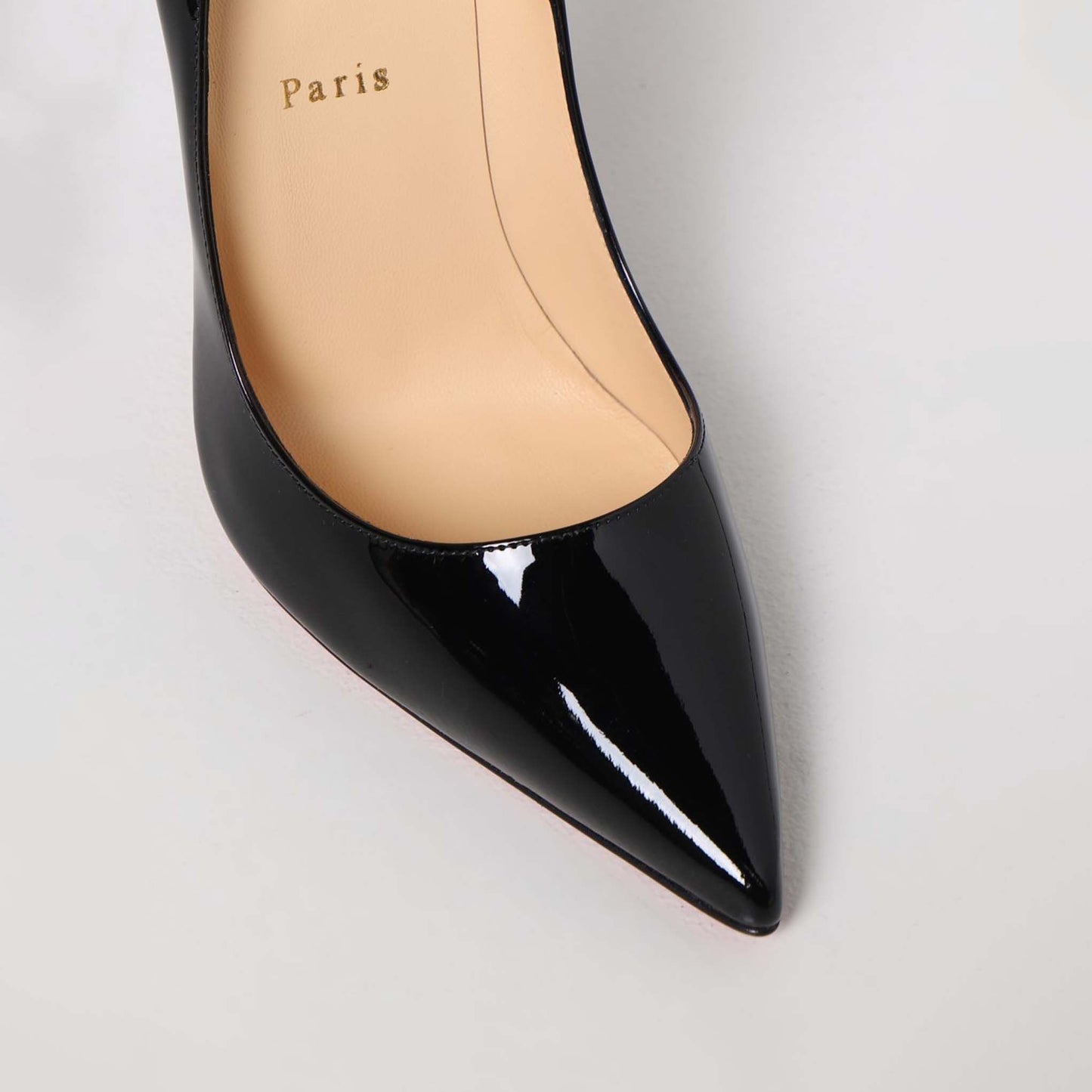 Christian Louboutin Exquisite Black Leather Pumps - Elevate Your Elegance