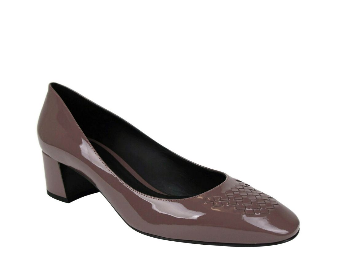 Bottega Veneta Bottega Veneta Women's Mauve Patent Leather Heel