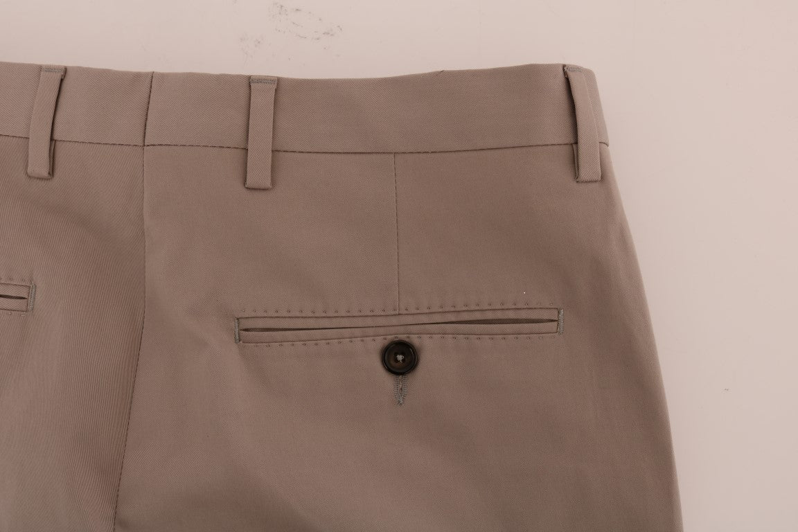 Dolce & Gabbana Chic Beige Chinos Casual Pants