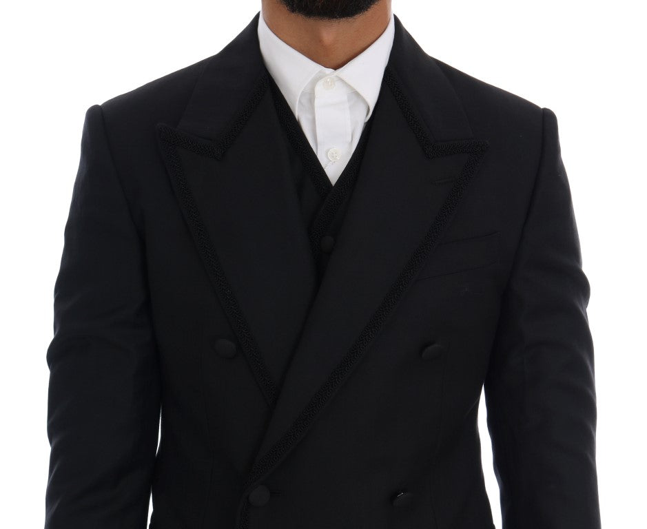 Dolce & Gabbana Elegant Blue Sicilia Tuxedo Suit