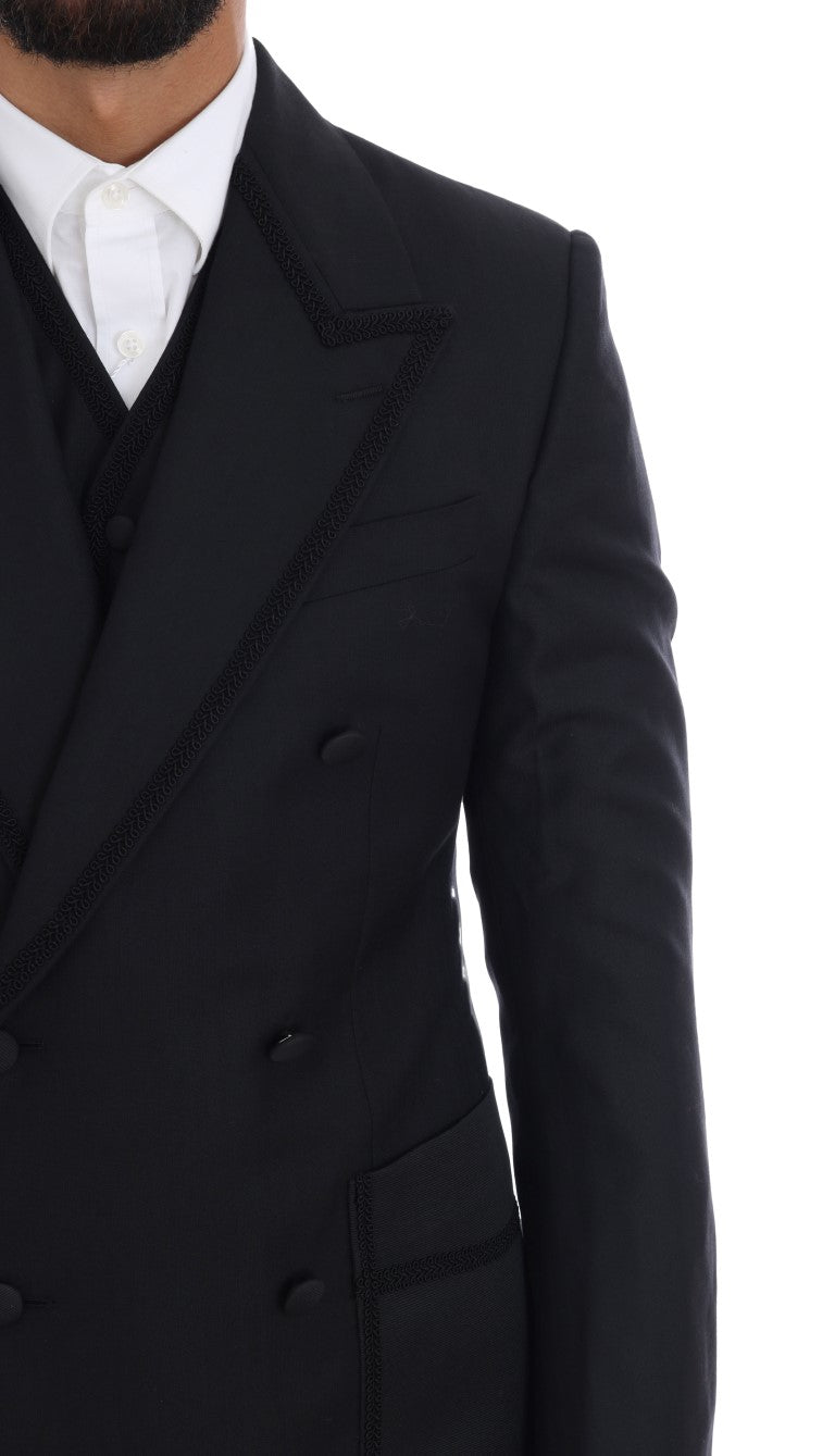 Dolce & Gabbana Elegant Blue Sicilia Tuxedo Suit